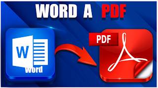 🔵Cómo GUARDAR un archivo DE WORD EN PDF [upl. by Lodnar]