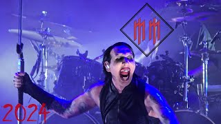 Marilyn Manson Live Full Show 4K  Mountain View Shoreline 932024 [upl. by Osithe]