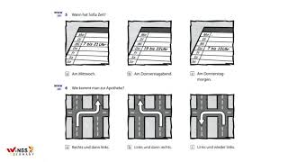 Prüfungstraining Goethe Zertifikat A1 Deutsch 1  Modelltest 4 Hören mit Transkript und Lösungen [upl. by Ecirahs]