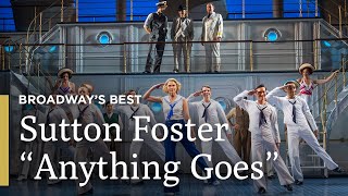 Sutton Foster Performs quotAnything Goesquot  Anything Goes  Broadways Best  Great Performances on PBS [upl. by Nevaj417]