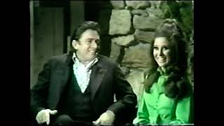 Johnny Cash and Bobbie Gentry sing a duet Bayou my Baby and On the Banks of the old Ponchartrain [upl. by Kant686]