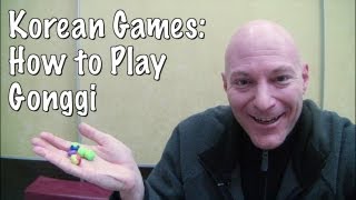 Korean Games How to Play Gonggi [upl. by Yrollam510]