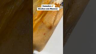 Tamales 🫔 con Maseca recetasfaciles tamales [upl. by Ahtivak]