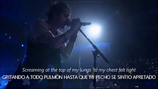 ►Wrapped Around Your Finger  5 Seconds of Summer ღ live Sub en Español lyrics [upl. by Nednal]