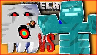 Minecraft  GHAST TITAN VS ULTIMA IRON GOLEM TITAN AND WITHERZILLA [upl. by Nikolai387]