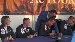 Meet the USAF 2024 Thunderbirds Team Capital Airshow 4K 60fps Sunday [upl. by Irollam]