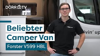 Der beliebten Camper Van Forster V599 HBL [upl. by Lukin]