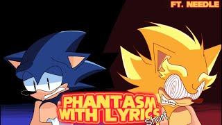 Phantasm WITH LYRICS Short Ft NeedleOfficialFNF Chaos NightmareFNF Lyrical Cover [upl. by Hertz]