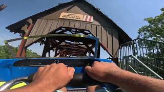 “Verbolten” Busch Gardens Williamsburg On Ride Front Row POV June 28 2024 [upl. by Eitak]