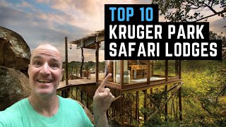 TOP 10 KRUGER PARK LODGES  All Inclusive Luxury African Safari Vacations [upl. by Ahcilef60]