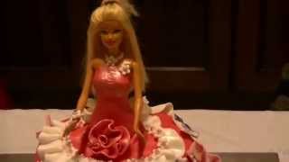 TORTA DI BARBIE IN PASTA DI ZUCCHERO [upl. by Biggs]