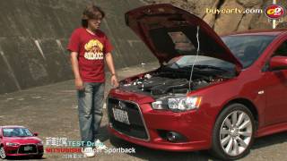 二度試駕Mitsubishi Lancer SportbackRalliart2 [upl. by Enerol]