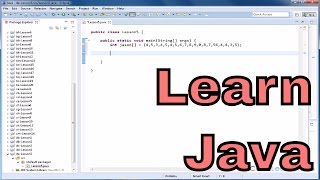 Lesson 5  Mastering Java  Using Array Length Instance Variable [upl. by Hniv931]