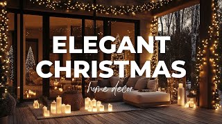 Elegant amp Simple Christmas Decor Ideas 2024 Classy Yet Affordable Minimalist Decorations [upl. by Ahsitel]