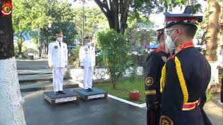 Wreath Laying and Flag Raising Ceremony  Jan 25 2021 [upl. by Romaine]