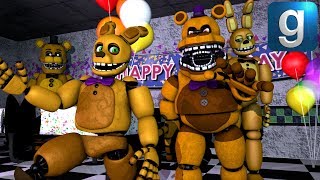 Gmod FNAF  Spring Bunny And Fredbar [upl. by Charlot591]