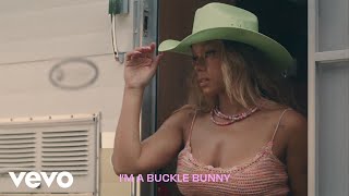 Tanner Adell  Buckle Bunny Official Lyric Video [upl. by Aierb700]