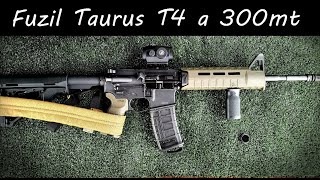 Esse é o TAURUS T4 a 300 METROS Ele é preciso Assista [upl. by Geordie]