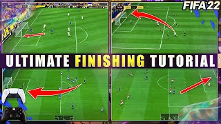 FIFA 22 FINISHING TUTORIAL  BEST SHOOTING TRICKS TO HELP YOU SCORE GOALS  SPECIAL TIPS amp TRICKS [upl. by Rilda]