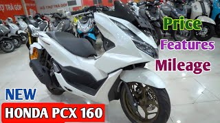 Honda PCX160 Launch in India 2024🚀 Details Review✅ [upl. by Groves]