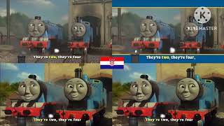 Thomas amp Friends Roll Call Croatian Duet S8S12 vs S13S18 [upl. by Ursi95]