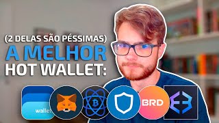 MELHORES CARTEIRAS DE CRIPTO WALLETS PARA CELULAR  Tem 2 muito famosas que são péssimas [upl. by Sussna41]