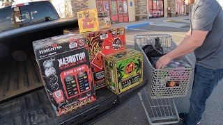 Red Apple Fireworks Store Walk Through and Stash 2024 [upl. by Nealon62]