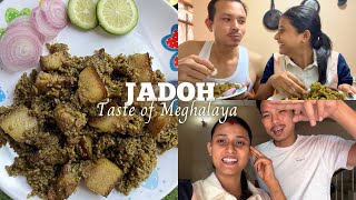 Cooking JaDoh  Meghalaya’s Signature Dish  Taste of NE episode  1  SumiampSuvi☁️ [upl. by Jehius]