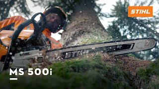 I wie Injection die STIHL Motorsäge MS 500i [upl. by Nodyl697]