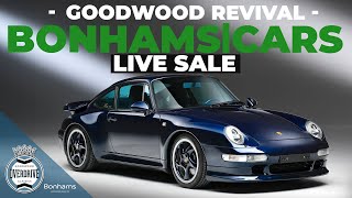 BonhamsCars Goodwood Revival live sale  Live stream [upl. by Siegfried]