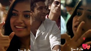 Neram Tamil  Kaadhal Ennulle Song  Nivin Nazriya Nazim Love WhatsApp Status From You amp Me [upl. by Hildebrandt821]