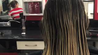 Balayage olaplex blondieren Haare färben Hair Style color Ombre [upl. by Einyaj]