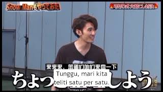 Meguro Ren amp Mukai Koji Snow Man funny moments part 2 Indo sub [upl. by Byrd45]