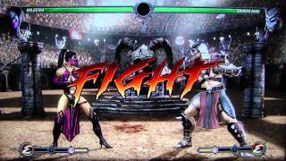 Mortal Kombat Mileena Ladder mode pt3 [upl. by Harihs]