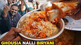 Ghosia Nalli Biryani amp Pulao  World Famous Bone Marrow Biryani of Karachi  Street Food of Pakistan [upl. by Dyna]