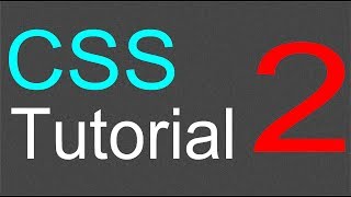 CSS Tutorial for Beginners  02  Changing font type color and size [upl. by Yousuf]