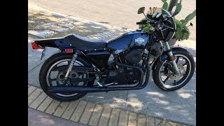 ID1597 Harley Davidson 1977y XLCR 1000 Cafe Racer [upl. by Ynattir941]