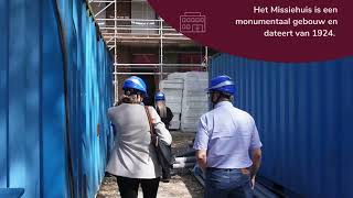 Bouw sociale huurwoningen Brederode Wonen  video Missiehuis 2024 [upl. by Ylac]