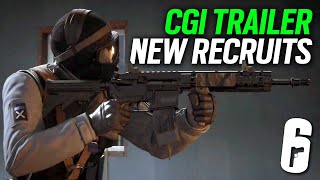 CGI Trailer Recruit Remaster Striker and Sentry  Operation New Blood  6News  Rainbow Six Siege [upl. by Noe374]