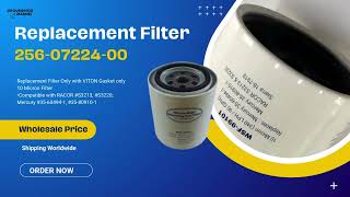 Replacement Filter 256 07224 00 [upl. by Ehrman]