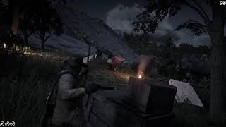 Red Dead Redemption 2 Capturing Wilson J McDaniels for the Professor Complete Gang Stealth Kills [upl. by Foy]