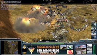 CampC Generals  Zero Hour 1 vs 7  Laser vs 7 Hard Demolition amp Tank 8Star [upl. by Nnaik116]