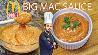 How to Make Secret Big Mac Sauce  Chef Saim Sarosh [upl. by Lyret]