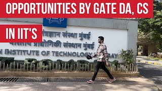 Opportunities for GATE CSE amp GATE DA in IITs 🔥🔥  Reality [upl. by Suinotna]