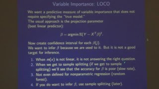 ITA 2016 AssumptionFree HighDimensional Inference Larry Wasserman CMU [upl. by Patt]