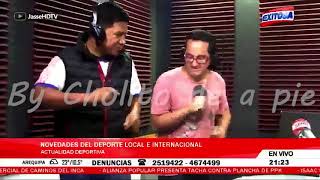 Exitosa Deportes Retro Silvio Valencia y Barturen bailando juntos [upl. by Cedric779]