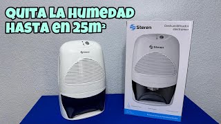 Deshumidificador Steren AIR250  Review y Prueba de humedad [upl. by Moishe893]