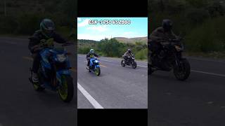 GSXS vs Z800 [upl. by Acirederf220]