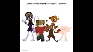 When your favorite characters kinda do match  trend meme sillybilly imgoinginsane capcut [upl. by Tremann]