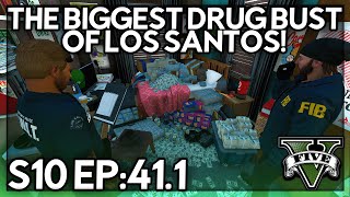 Episode 411 The Biggest Drug Bust Of Los Santos  GTA RP  GW Whitelist [upl. by Nataniel]